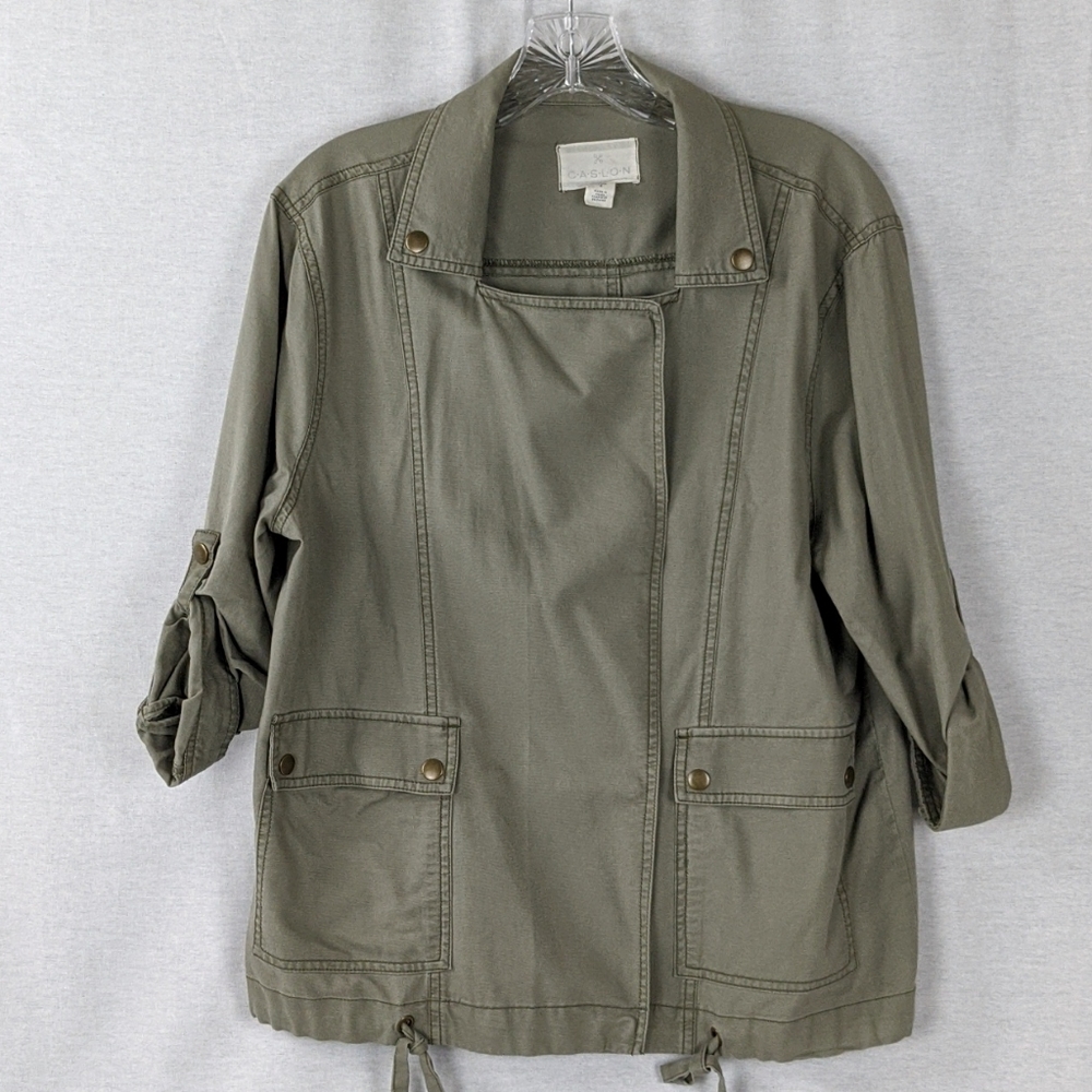 CASLON OLIVE GREEN JACKET